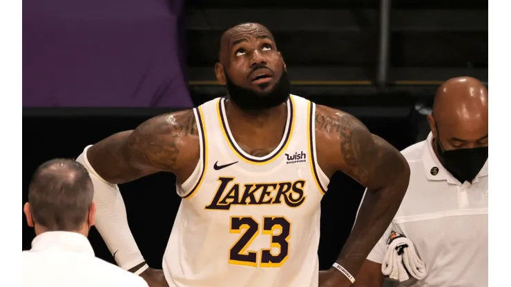 LeBron James, estrella de Los Angeles Lakers