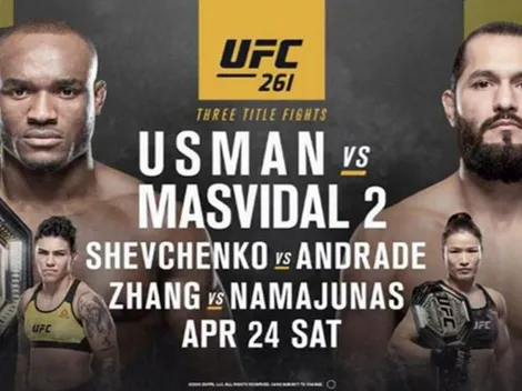 Cómo VER Usman vs. Masvidal 2 EN DIRECTO por el UFC 261