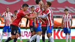 Chivas y Atlas se enfrentarán este sábado en el Clásico Tapatío del Guard1anes 2021.