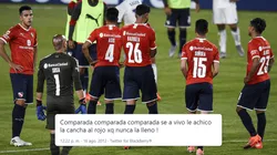 Tuit del 2012: juega en el Rojo pero se burló porque no llenaban la cancha