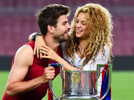 Filtraron la foto de WhatsApp de Piqué y es una 'Old School' de Shakira