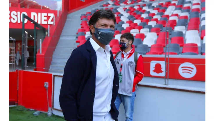 Hernán Cristante, entrenador de Toluca.