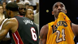 Michael Jordan, LeBron James y Kobe Bryant
