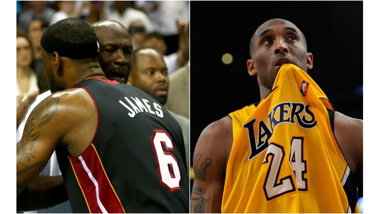 Michael Jordan, LeBron James y Kobe Bryant