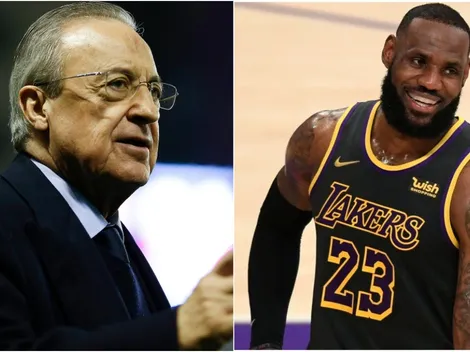 Florentino Pérez utiliza a LeBron James para justificar la creación de la Superliga Europea