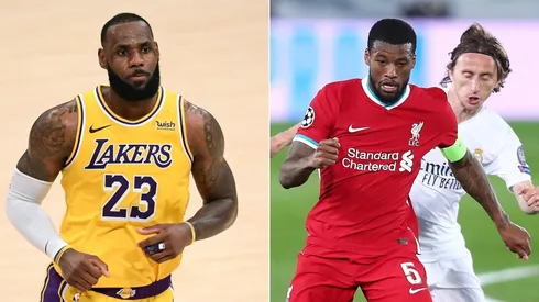 LeBron James y Real Madrid vs. Liverpool