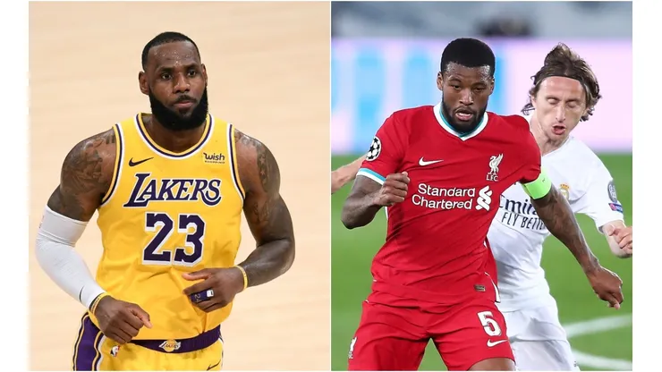 LeBron James y Real Madrid vs. Liverpool