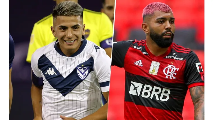 Thiago Almada y Gabriel Barbosa, Copa Libertadores (Imagen: Getty)