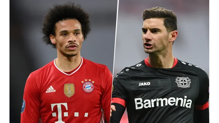 Leroy Sané y Lucas Alario, Bundesliga (Fotos: Getty Images)