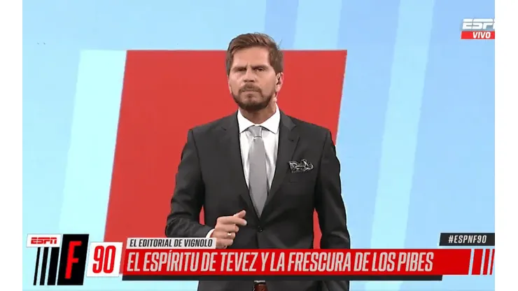 Vignolo contó por qué ver a un abuelo con su nieto le hizo acordar a Boca