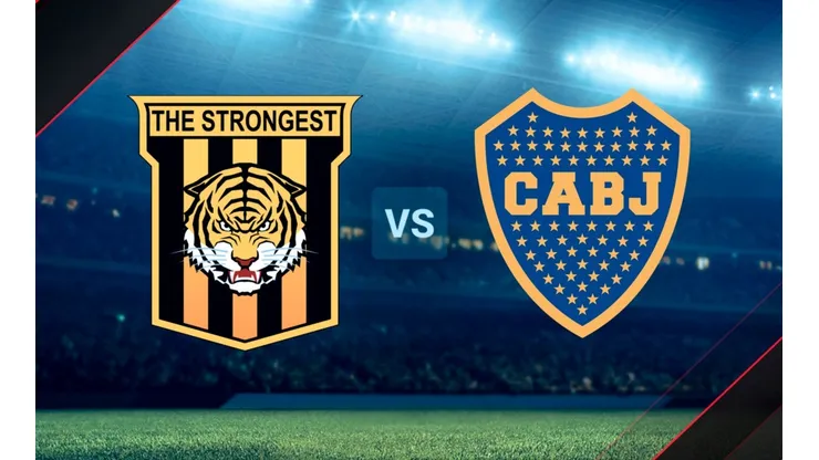 The Strongest vs. Boca Juniors por la Copa Libertadores.