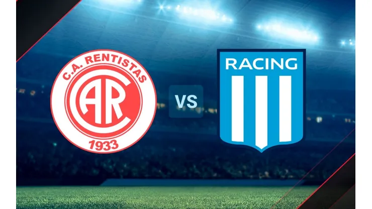 Rentistas vs. Racing por la Copa Libertadores.