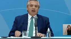Alberto Fernández: "El virus contagia al que trabaja... y al presidente"