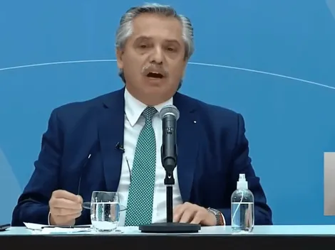 Alberto Fernández: "El virus contagia al que trabaja... y al presidente"