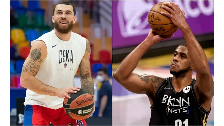 Mike James y LaMarcus Aldridge