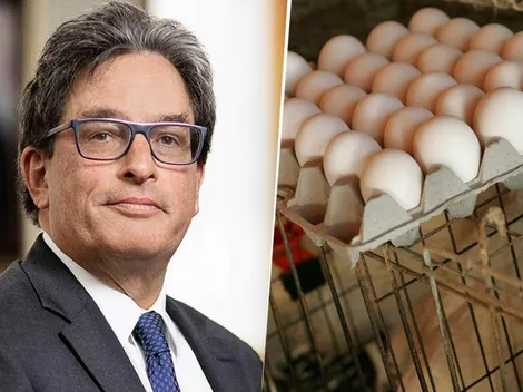"A $1800 creo que está, o algo así": Carrasquilla, sobre la docena de huevos