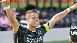 Chicharito recordó a su abuelo tras el doblete ante Inter Miami.