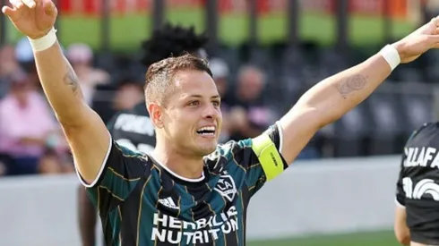 Chicharito recordó a su abuelo tras el doblete ante Inter Miami.