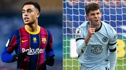 Sergiño Dest y Christian Pulisic