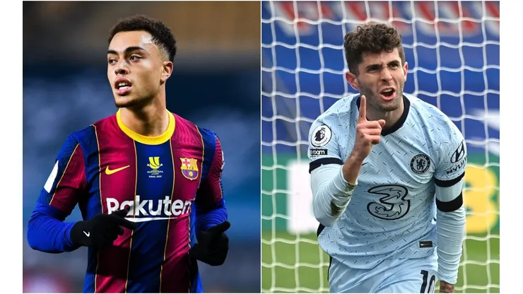 Sergiño Dest y Christian Pulisic