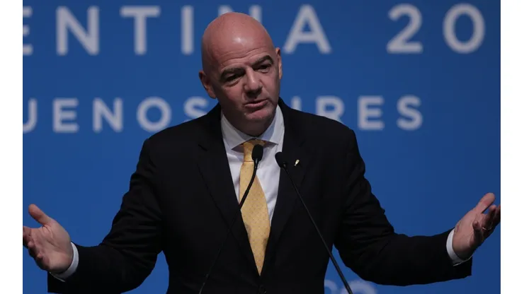 Gianni Infantino, presidente de la FIFA.