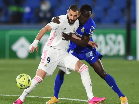 Real Madrid no pudo con Getafe y se alejó de la cima en La Liga