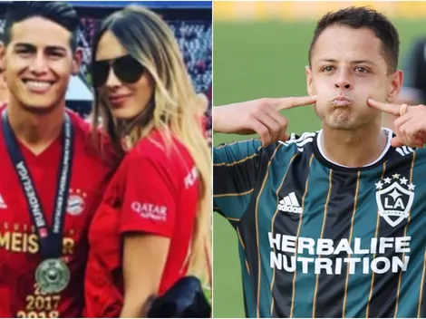 ¿La enamoró? Shannon, novia de James, vio en vivo los goles de Chicharito