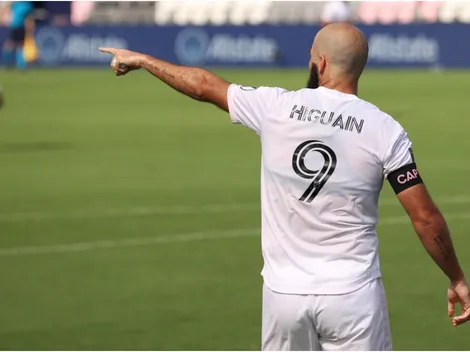 ¡Partidazo! Higuaín marcó y asistió pero no pudo ante Chicharito en el debut de Inter Miami