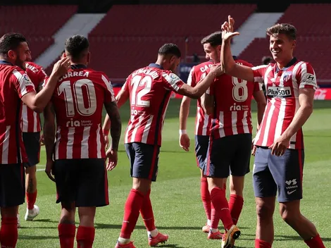 Firme en la punta: Atlético Madrid goleó 5-0 al Eibar