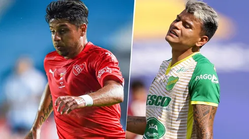 Sebastián Palacios y Walter Bou, Copa de la Liga Profesional (Fotos: Getty)
