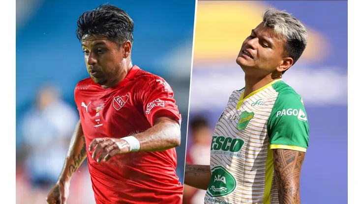 Sebastián Palacios y Walter Bou, Copa de la Liga Profesional (Fotos: Getty)