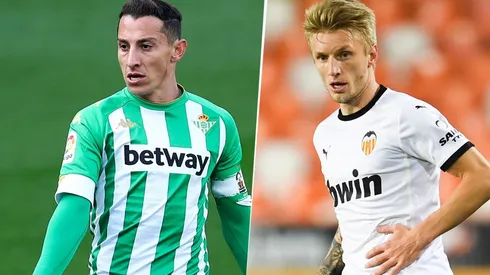 Andrés Guardado y Daniel Wass, LaLiga (Fotos: Getty Images)
