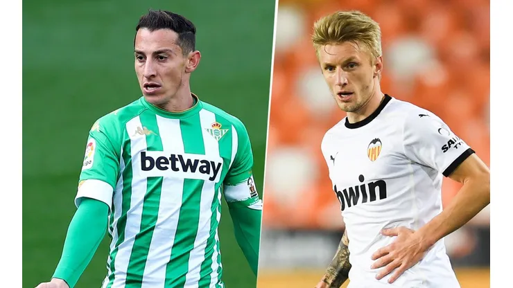 Andrés Guardado y Daniel Wass, LaLiga (Fotos: Getty Images)