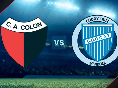 EN VIVO: Colón vs. Godoy Cruz por la Copa de la Liga Profesional