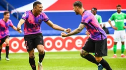 Argentina Saint Germain: caño de Di María, centro y gol de Icardi en el 95'