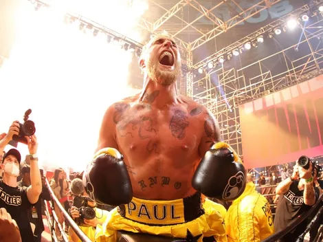 Jake Paul gana con un impactante knockout ante Askren y se largó a llorar