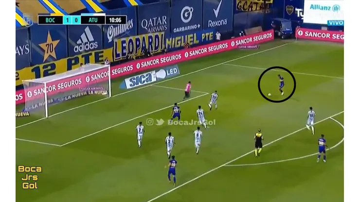El golazo de Sebastián Villa.