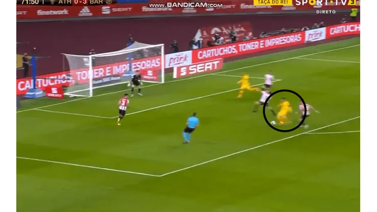 El segundo gol de Lionel Messi.