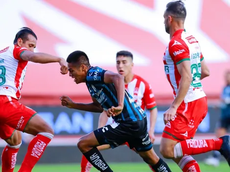 Querétaro empató con Necaxa y se mantiene zona de repechaje