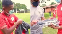 Juveniles de América que utilizaban indumentaria 2019 hasta ahora recibieron la actual