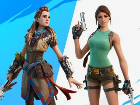 Se retrasa el nuevo modo de Fortnite que empareja a Lara Croft y Aloy
