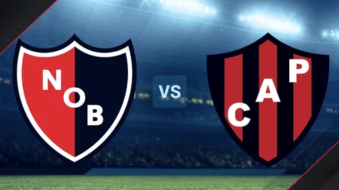 Newell's vs. Patronato por la Copa de la Liga Profesional.