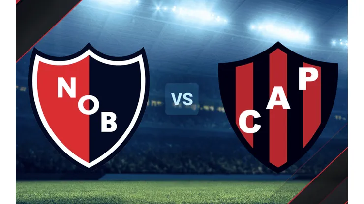 Newell's vs. Patronato por la Copa de la Liga Profesional.