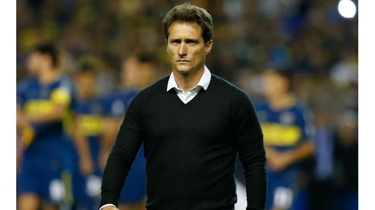 Guillermo Barros Schelotto durante su paso por Boca Juniors.