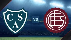 Sarmiento vs. Lanús por la Copa de la Liga Profesional.