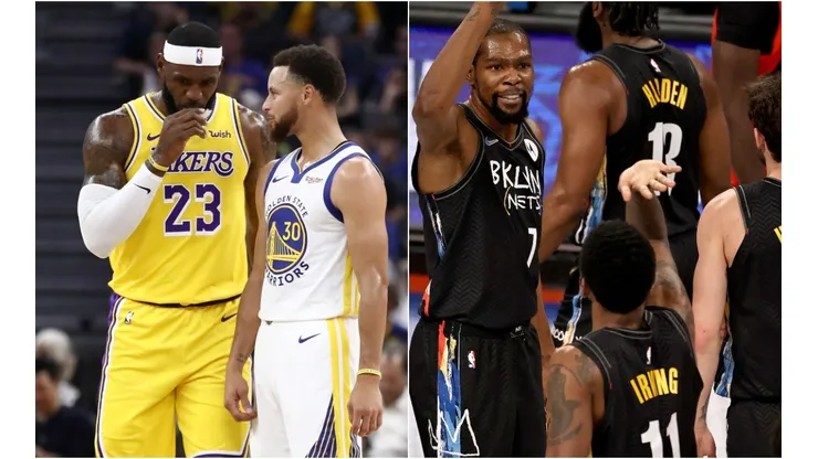 Lakers, Warriors y Nets