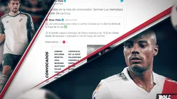 River metió un cambio raro en los convocados y los hinchas la rompieron en Twitter