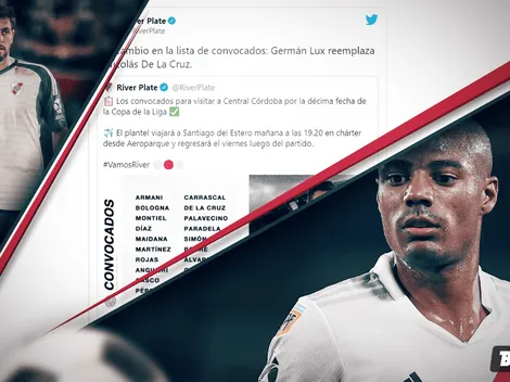 River metió un cambio raro en los convocados y los hinchas la rompieron en Twitter