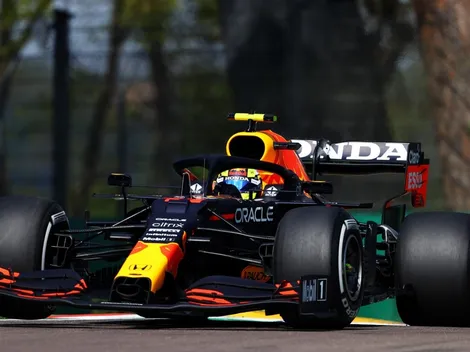 Checo Pérez sufre accidente y queda fuera de la práctica 1 del GP de Emilia Romaña