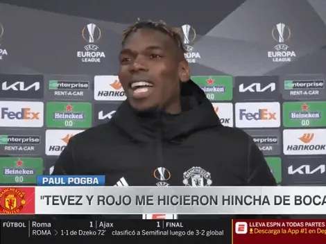 Video: Pogba dijo que es hincha de Boca y contó por qué quiere viajar a Argentina